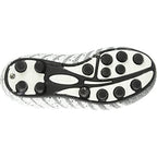 Bolt Firm Ground Soccer Shoes -Black/White/Silver - Vizari Sports
