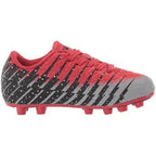 Vizari Bolt Youth Firm Ground Soccer Cleats – Red/Black/Silver