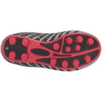 Vizari Bolt Youth Firm Ground Soccer Cleats – Red/Black/Silver