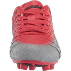 Vizari Bolt Youth Firm Ground Soccer Cleats – Red/Black/Silver