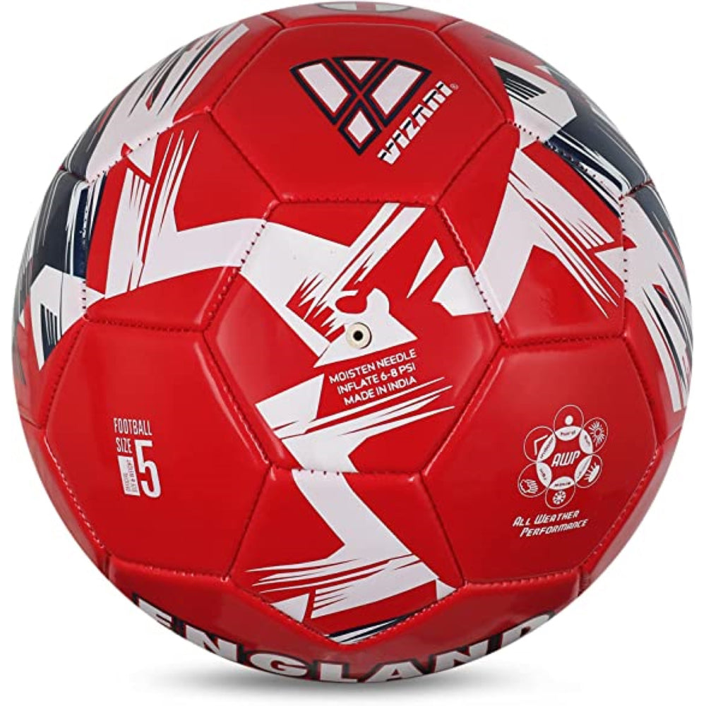 Vizari National Team Soccer Balls – England Red