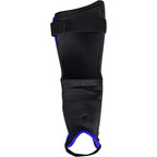 Zodiac Soccer Shin Guard with Detachable Ankle Protection-Black - Vizari Sports