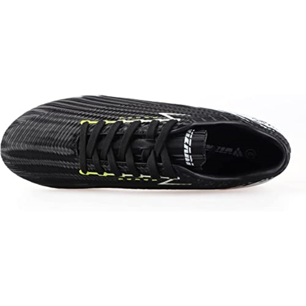 Tesoro Firm Ground Soccer Shoes -Black/White - Vizari Sports