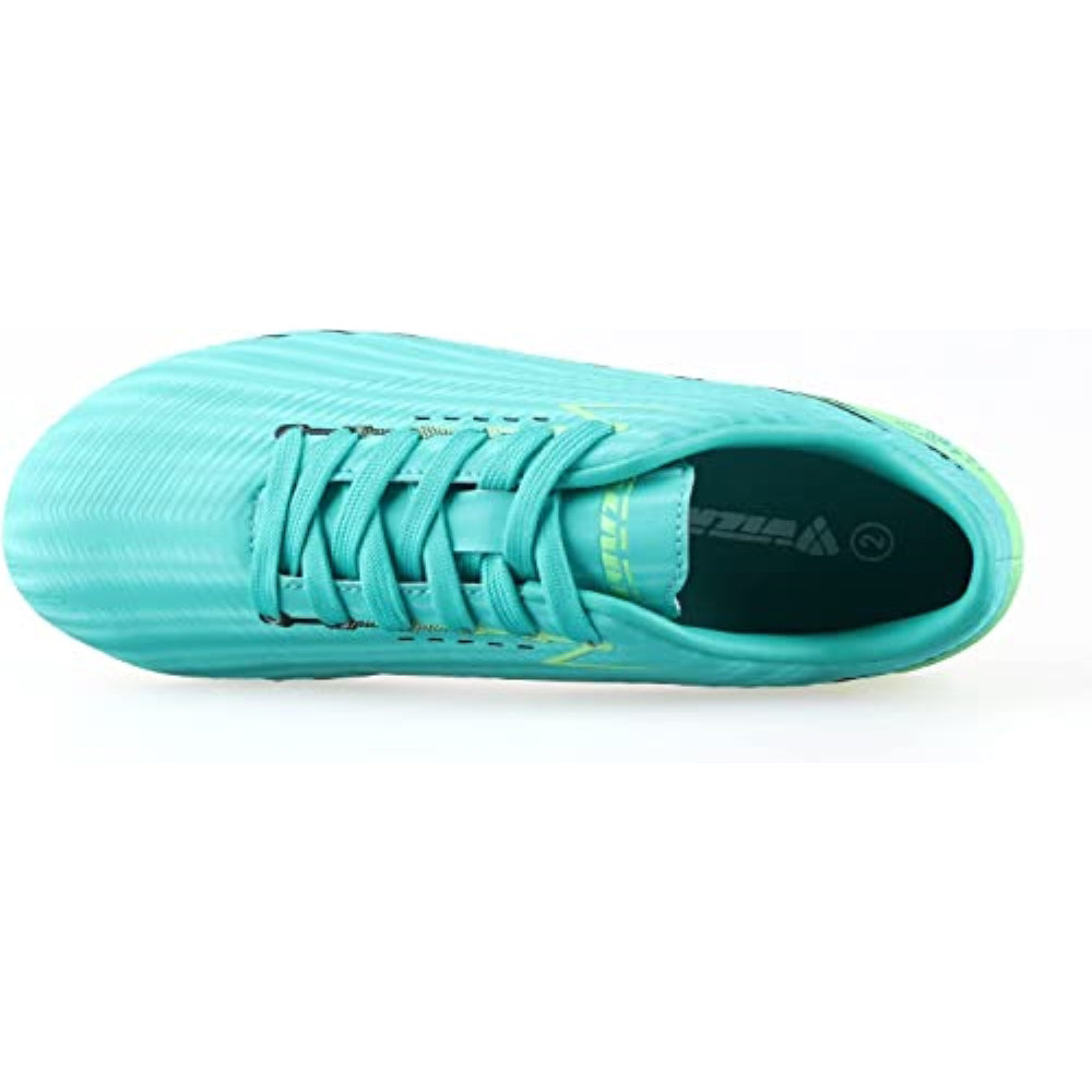 Tesoro Junior Firm Ground Soccer Cleats - Aqua/Mint - Vizari Sports
