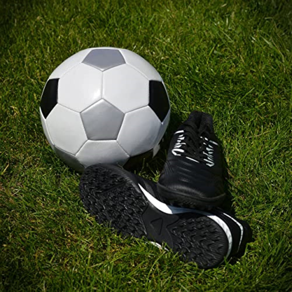 Valencia Turf Soccer Shoes - Black/White - Vizari Sports
