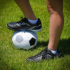 Valencia Turf Soccer Shoes - Black/White - Vizari Sports