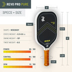 Revo Pro Pure Pickleball Paddle