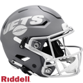 New York Jets Helmet Riddell Authentic Full Size SpeedFlex Style Slate Alternate