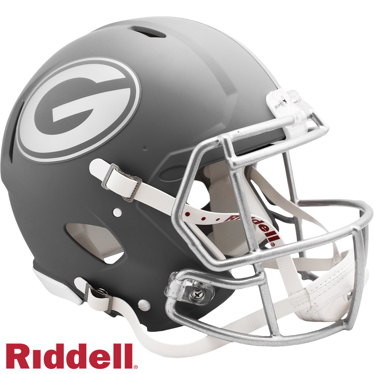 Georgia Bulldogs Helmet Riddell Authentic Full Size Speed Style Slate Alternate