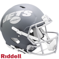 New York Jets Helmet Riddell Authentic Full Size Speed Style Slate Alternate