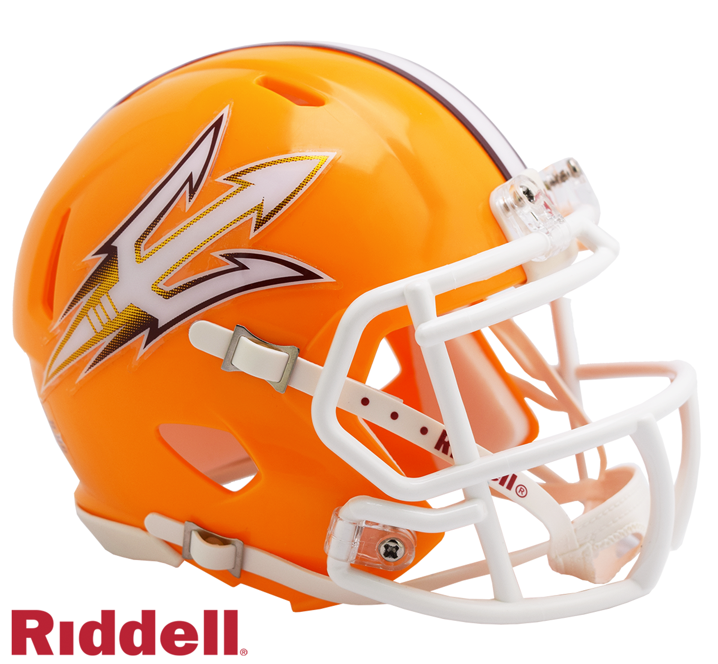 Arizona State Sun Devils Helmet Riddell Replica Mini Speed Style Gold 2024