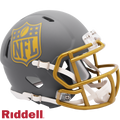 NFL Shield Helmet Riddell Replica Mini Speed Style Slate Alternate