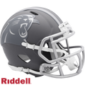 Carolina Panthers Helmet Riddell Replica Mini Speed Style Slate Alternate