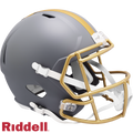 Cleveland Browns Helmet Riddell Replica Full Size Speed Style Slate Alternate