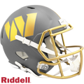 Washington Commanders Helmet Riddell Replica Full Size Speed Style Slate Alternate