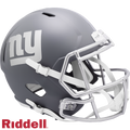 New York Giants Helmet Riddell Replica Full Size Speed Style Slate Alternate