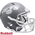 New York Jets Helmet Riddell Replica Full Size Speed Style Slate Alternate