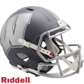 Wisconsin Badgers Helmet Riddell Replica Full Size Speed Style Slate Alternate