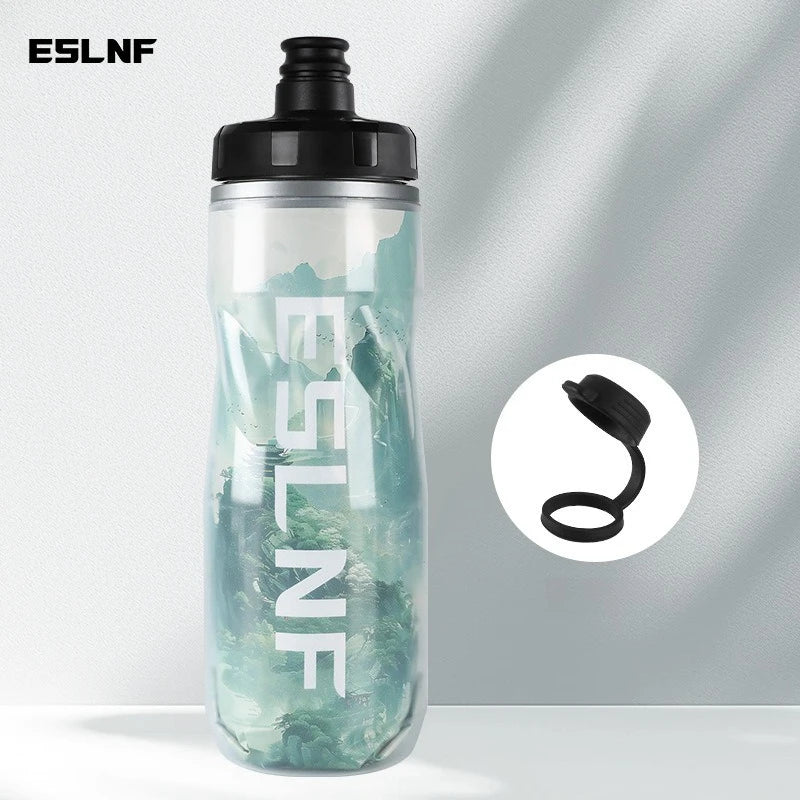 610ml Insulated Bicycle Water Bottles PP5 Heat - and Ice-protected Outdoor Sports Cup Cycling Bike Water Bottle