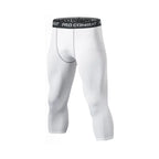 2026 Compression Pant Men Training Gym Leggings with Pockets Running Tights Fitness Basketball Jogging Workout Trouser Polyester