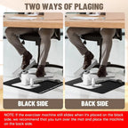 Non-Slip Noise Cancelling Exercise Mat Heavy Duty Floor Protector for Treadmill Bike & Gym Equipment