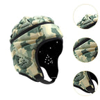 Rugby Helmet Ultralight Adjustable Protective Gear Protective Cap Headgear for Flag Football Sports Baseball Playing Training