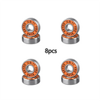 8PC bearings ILQ-11 high-speed bearings are suitable forskateboard long board inline roller skates and ice skates with low noise