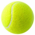 Tennis Balls High Bounce Training Tennis For Dogs Bite 6.4CM Elastic Rubber Tennis Training Ball Outdoor Sports Practicing Parts