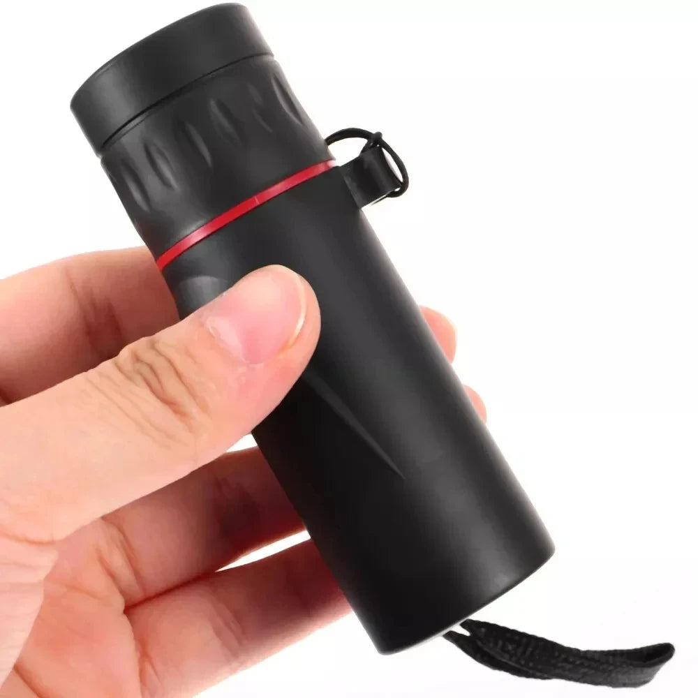 Mini Portable Monocular Telescope 8000M HD Long Range Observation Waterproof Anti Fog for Outdoor Camping Hiking