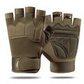 Outdoor Gym Fingerless Gloves Anti-Slip Half Finger Men Woman Gloves Camping Fishing Breathable Sports Bicycle Motorcycle Gloves