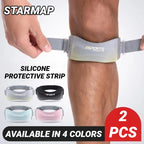 2Pcs Knee Pad Adjustable Knee Strap Patellar Tendon Pressurized Protector Support Slider Pad Guard Badminton Running Brace