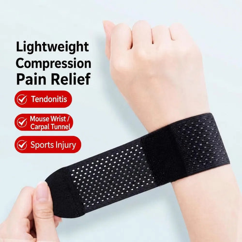 1/2pcs Protective Elastic Adjustable Wrist Gym Compression Support Straps Arthritis Sprain Anti Sprain Wristband Strap