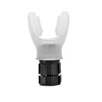 Silicone Breathing Device Adjustable Resistance Portable Throat Fitness Lung Capacity Training Respiratory Exerciser Adjustable