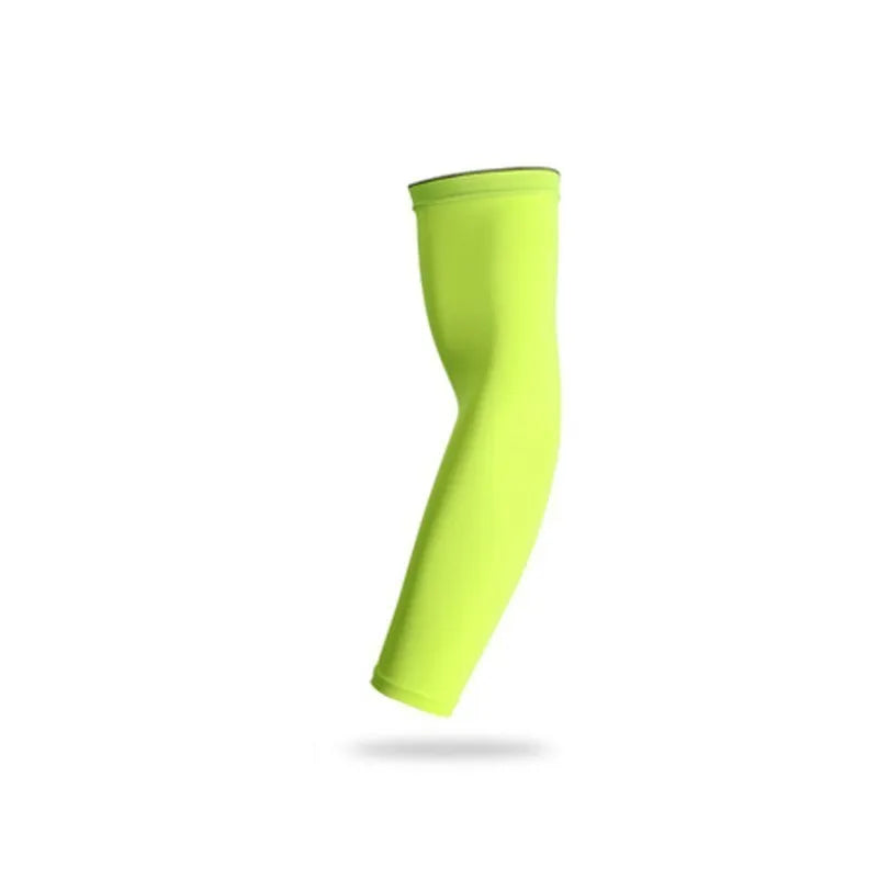 WOSWEIR－1PC Sports Arm Compression Sleeve Basketball Cycling Arm Warmer Summer Running UV Protection Volleyball Sunscreen 