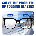 30ml Nano Anti-Fog Spray: Scratch/Fingerprint-Proof for Sports Eyewear, Winter Temperature Adaptable