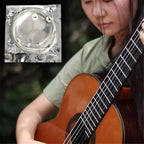 Miwayer 6/12 pcs Classical Guitar Strings Set Plating Super Light Classic Guitar Clear Nylon Silver Strings Silver Plated Copper
