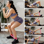 Yoga Resistance Band – TPE Material, Soft & High Elasticity, for Yoga & Glute Squats, Durable