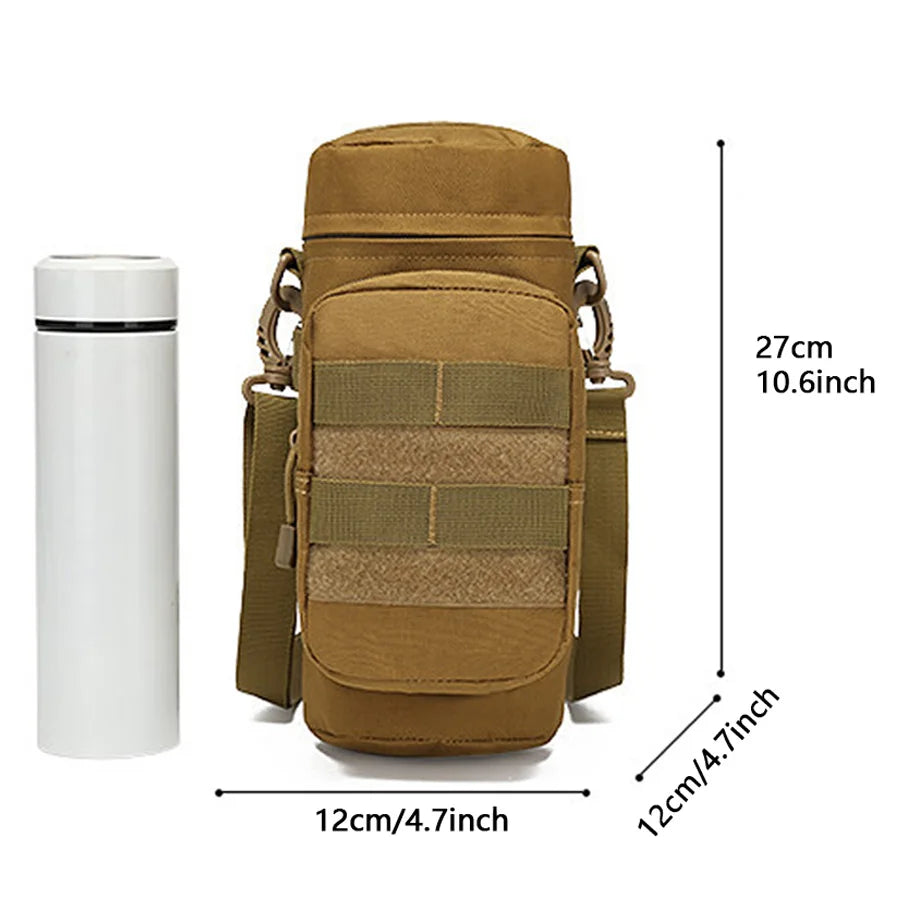 New water bottle hanging bag, camping, cycling, sports and leisure multifunctional shoulder bag, new water bottle hanging bag