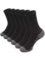 5Pairs Men's Outdoor Gym Socks High Quality Comfortable Soft Ground-Gripping Football Large Size New Style