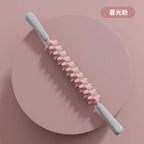 Yoga Massage Stick Yoga Fitness Wolf Teeth Muscles Massage Stick Calves Thighs Quadriceps Arm Forearm Relaxation Artifact Roller