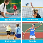 Portable Indoor and Outdoor Volleyball Net,volleyball,and Badminton, Suitable for Backyard,indoor/outdoor Use! (excluding Stand)
