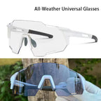 Men Women Photochromic Cycling Glasses UV Protection Windproof Sports Running Outdoor Sunglasses