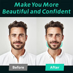 Silicone Jaw Line Exerciser Jawline Chew Ball Fitness Facial Toner Face And Neck Muscle Trainer Chin Cheek Exercise Jawliner