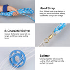 Upgraded American Hand Cast Net Easy Throw Fly Fishing Net 3.6/4.8M Fishing Network Tool Small Mesh Strong Nylon Line +Sinker