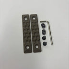 2pcs/set Tactical Nylon Rail Hand Protection M-lok Rail Cover Panel for M-lok System 120MM 80MM MLOK Rail Hand Protection