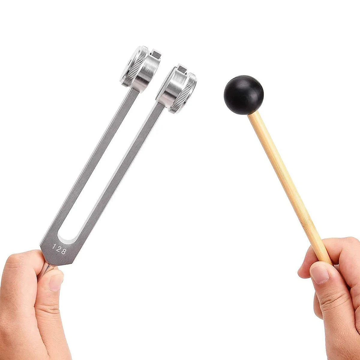Experience the Power of Sound Therapy with This 128Hz Aluminum Tuning Fork