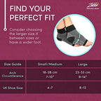 Modetro Socks - 1 Pair of Ankle Compression Socks for Ankle Support Foot Discomfort Relief Dotted Black