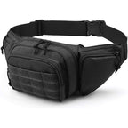 HOMEFISH Men Waist Fanny Pack Belt Bag Tactical Military Motorcycle Rider Sports Climb Camping Nylon Male Tool Sling Chest Hip