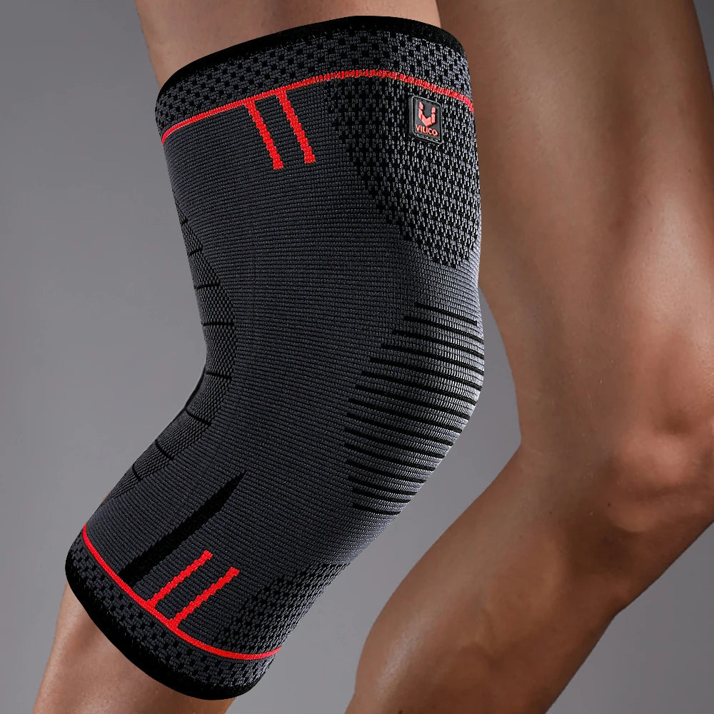 Vilico 1PCS Elastic Knee Pads Nylon Sports Fitness Kneepads Breathable Running Basketball Volleyball Knee Support