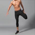 2026 Men's Workout Shorts Running Tights Gym Leggings Tights for Men Yoga Pants Compression Exercise Pant for Men Cycling Tights